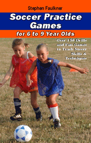 Soccer Practice Games for 6 to 9 Year Olds