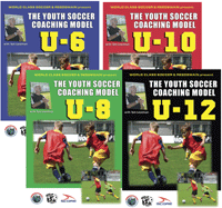 The Youth Soccer Coaching Model - U6 thru U12 (4 DVDs)