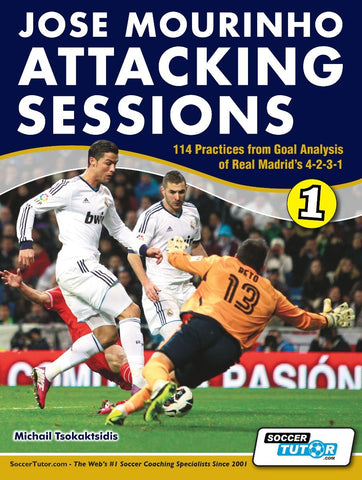 JOSE MOURINHO ATTACKING SESSIONS - 114 PRACTICES FROM GOAL ANALYSIS OF REAL MADRID