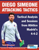 DIEGO SIMEONE ATTACKING TACTICS - TACTICAL ANALYSIS AND SESSIONS FROM ATLÉTICO MADRID’S 4-4-2